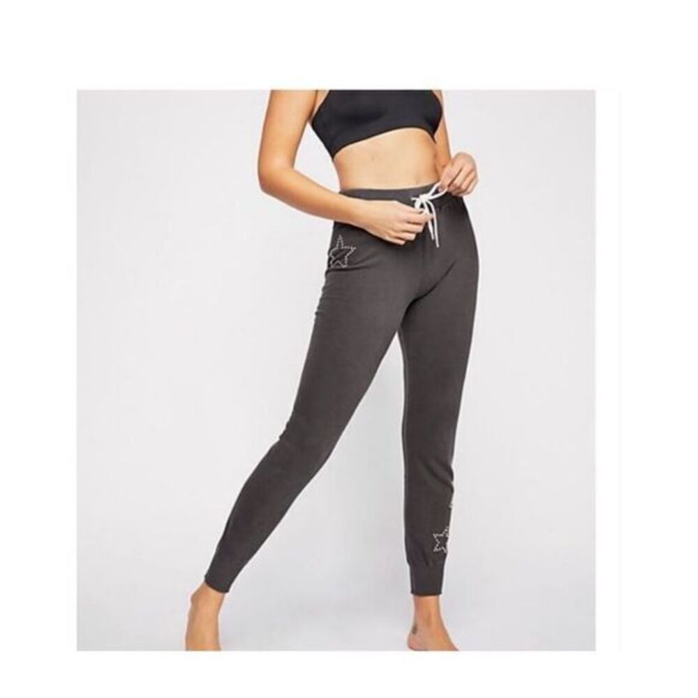 Monrow star studded‎ jogger general green small